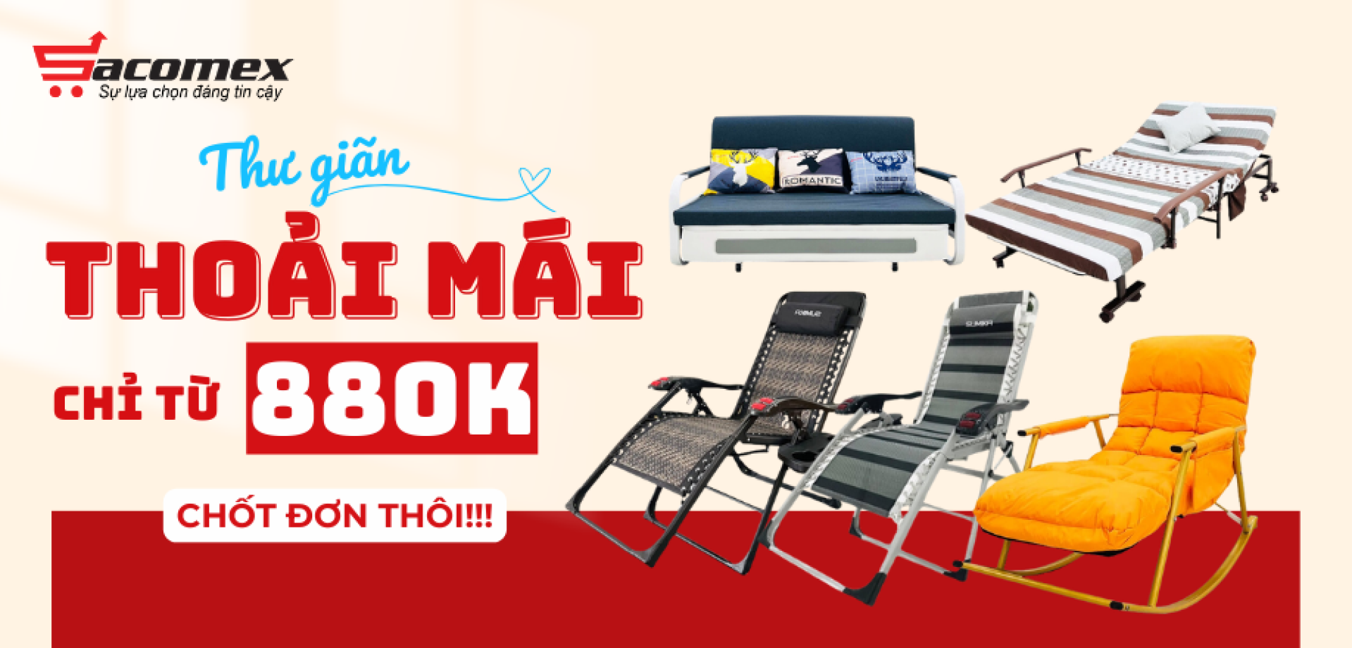 Ghế xếp thư giãn