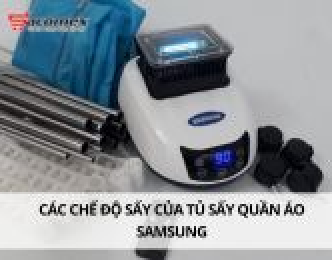 Các chế độ sấy của tủ sấy quần áo Samsung