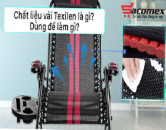 Vải texilen là gì? Chất liệu lưới cho ghế thư giãn