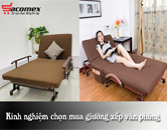 Kinh nghiệm chọn mua giường xếp văn phòng chất lượng