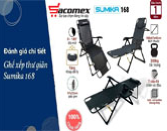 Đánh giá mẫu ghế xếp thư giãn Sumika 168