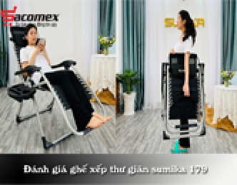 Đánh giá ghế xếp thư giãn sumika 179