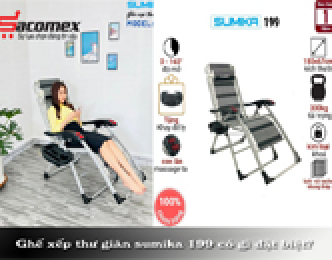 Ghế xếp thư giãn sumika 199 có gì đặt biệt?