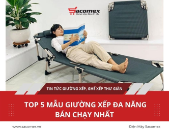 Top 5 mẫu giường xếp đa năng bán chạy nhất