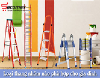 Loại thang nhôm nào phù hợp cho gia đình