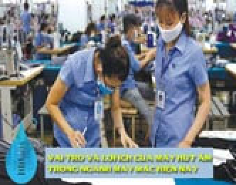 Vai trò và lợi ích của máy hút ẩm trong ngành may mặc hiện nay