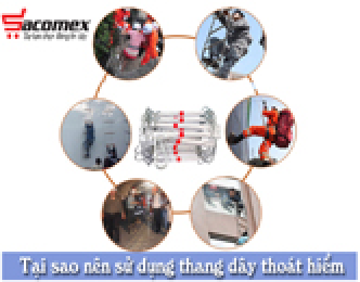 Tại sao nên sử dụng thang dây thoát hiểm