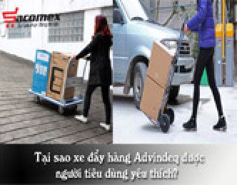 Tại sao xe đẩy hàng Advindeq được người tiêu dùng yêu thích?