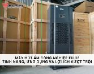 Máy hút ẩm công nghiệp FujiE: Tính năng, ứng dụng và lợi ích vượt trội