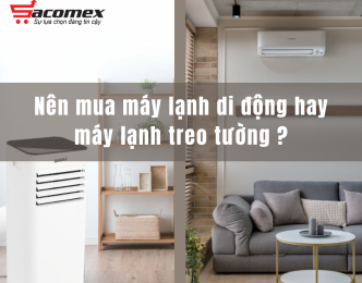 Nên mua máy lạnh mini di động hay máy lạnh treo tường?