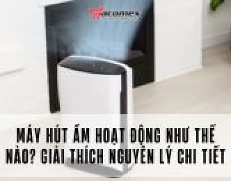 Máy hút ẩm hoạt động như thế nào? Giải thích nguyên lý chi tiết