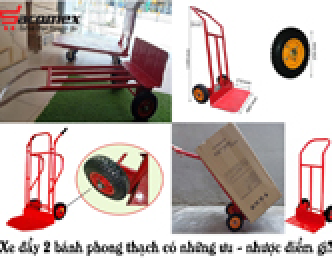 Xe đẩy 2 bánh phong thạch có những ưu - nhược điểm gì?