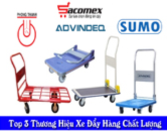 Top 3 thương hiệu xe đẩy hàng chất lượng nhất hiện nay