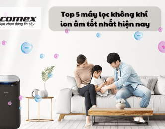 Top 5 máy lọc không khí ion âm tốt nhất hiện nay
