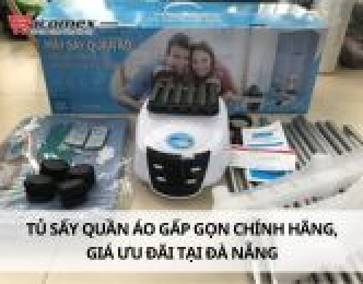 Tủ sấy quần áo gấp gọn chính hãng, giá ưu đãi tại Đà Nẵng