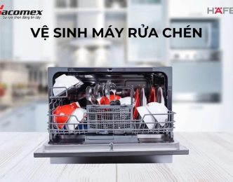 Làm thế nào để vệ sinh máy rửa chén Hafele đúng cách?