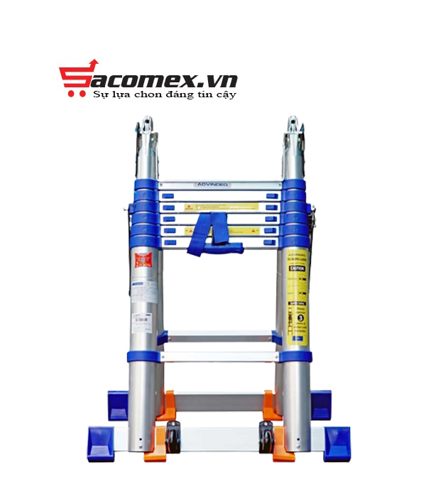 Thang Nhôm Rút Gọn Chữ A Advindeq ADT 707BN