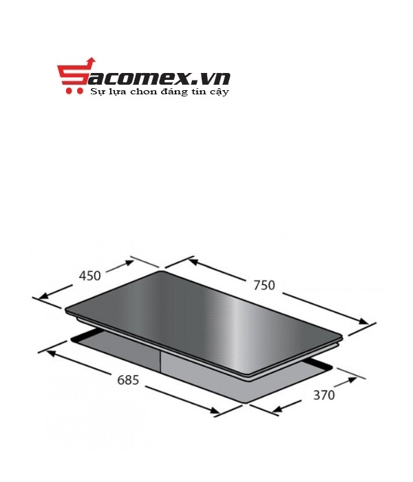 Bếp từ đôi Canzy CZ-9898DP