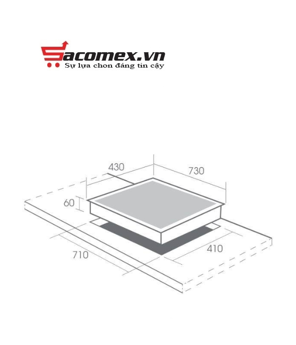 Bếp từ đôi Canzy CZ-9979 GRC