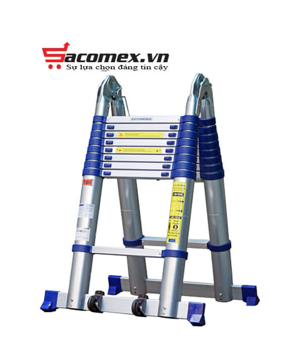 Thang Nhôm Rút Gọn Chữ A Advindeq ADT709B( 2.8M )