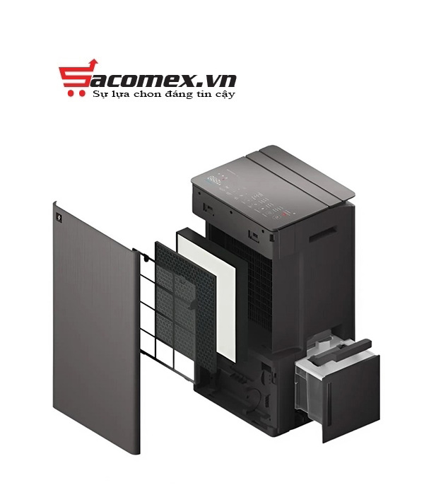 Máy lọc không khí và hút ẩm Sharp DW-T30FV-H