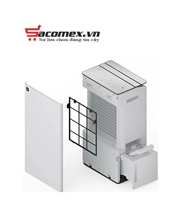 Máy lọc không khí và hút ẩm Sharp DW-T30FV-W