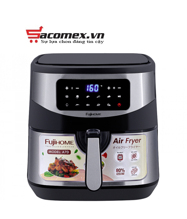 Nồi chiên không dầu Fujihome A7D 8Lít