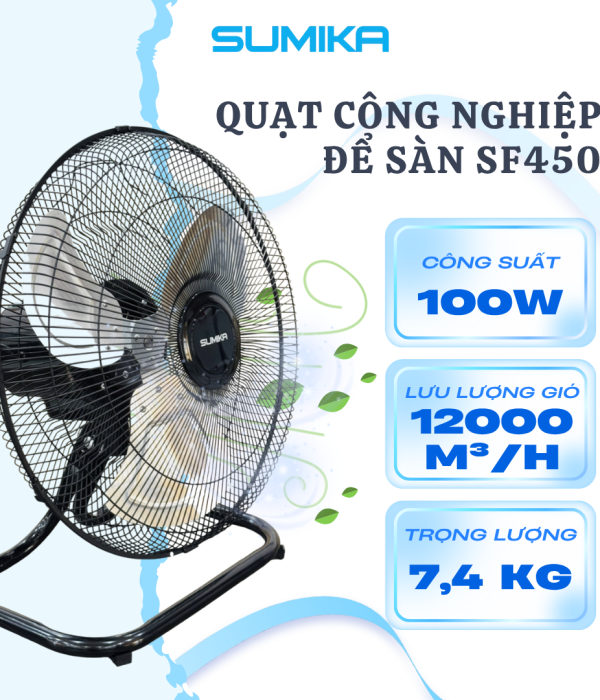 Quạt công nghiệp để sàn Sumika SF450