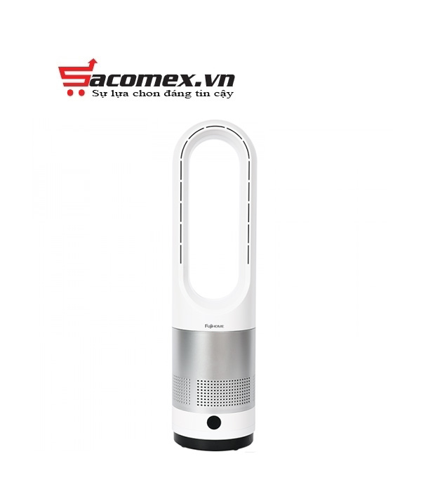 Quạt không cánh mini, lọc không khí khử khuẩn Anion + UV kết nối WIFI Fujihome BF18