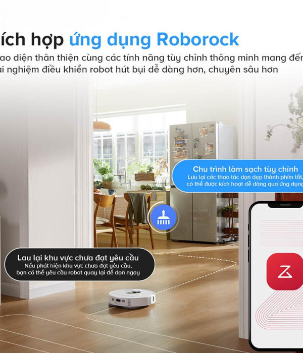 Robot hút bụi lau nhà Roborock QRevo 5AE