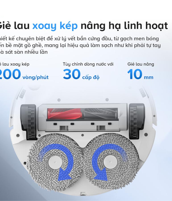 Robot hút bụi lau nhà Roborock QRevo 5AE