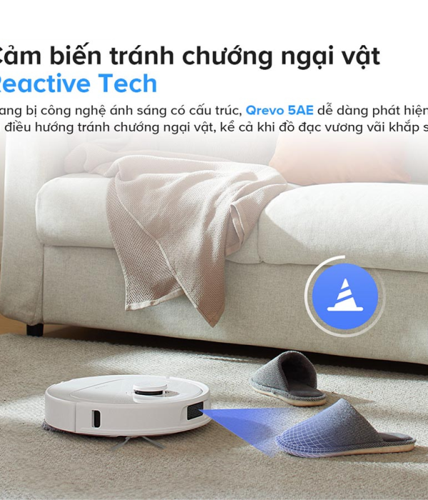 Robot hút bụi lau nhà Roborock QRevo 5AE