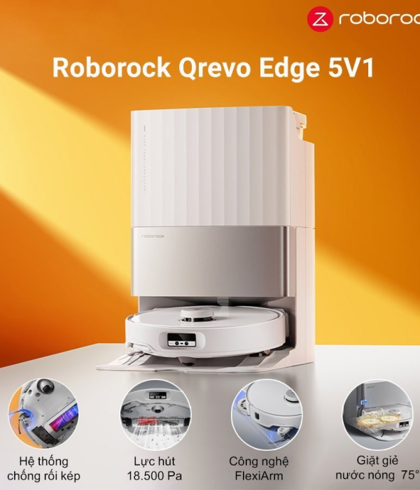 Robot hút bụi lau nhà Roborock QRevo Edge 5V1
