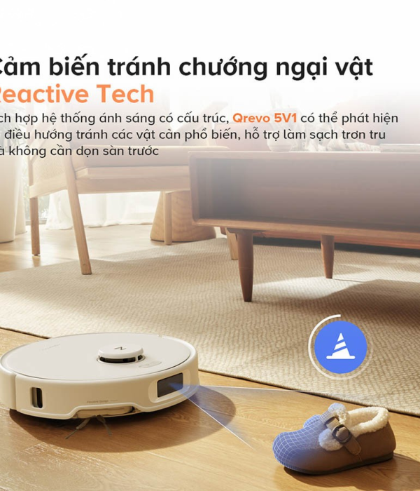 Robot hút bụi lau nhà Roborock QRevo Edge 5V1