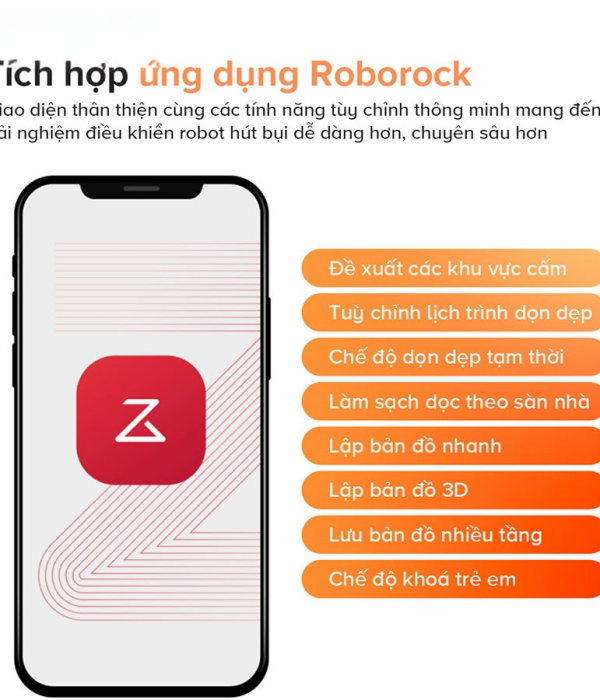 Robot hút bụi lau nhà Roborock QRevo Edge 5V1