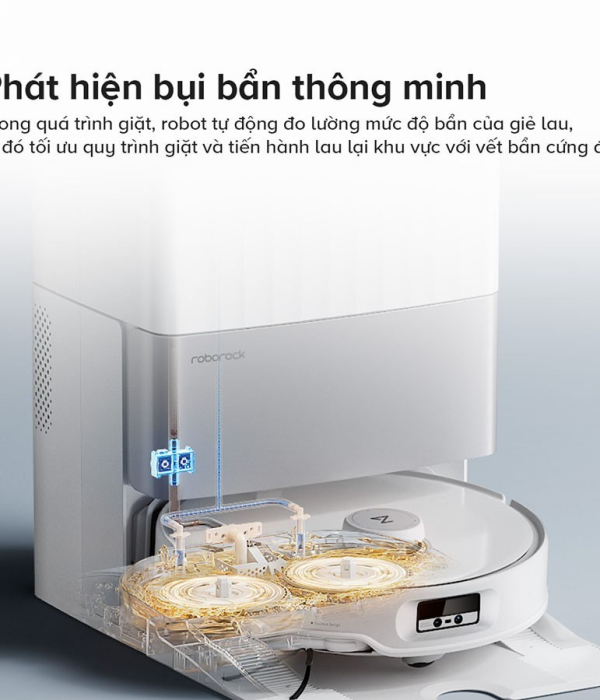 Robot hút bụi lau nhà Roborock QRevo Edge 5V1