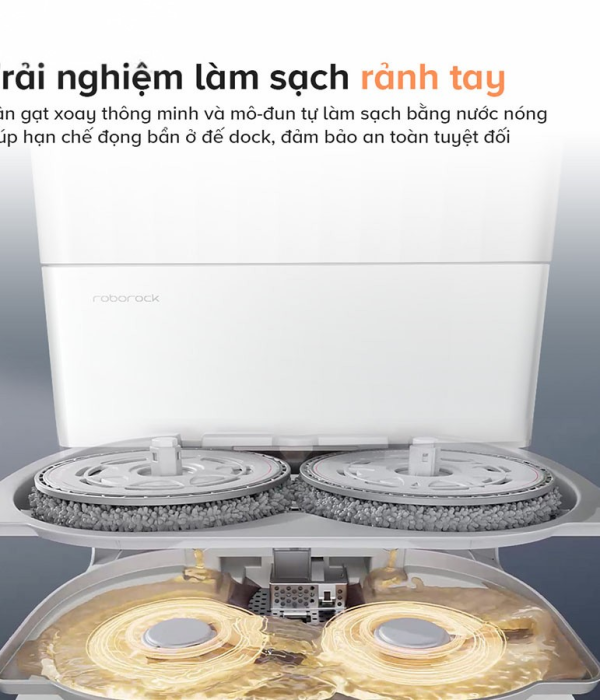 Robot hút bụi lau nhà Roborock QRevo Edge 5V1