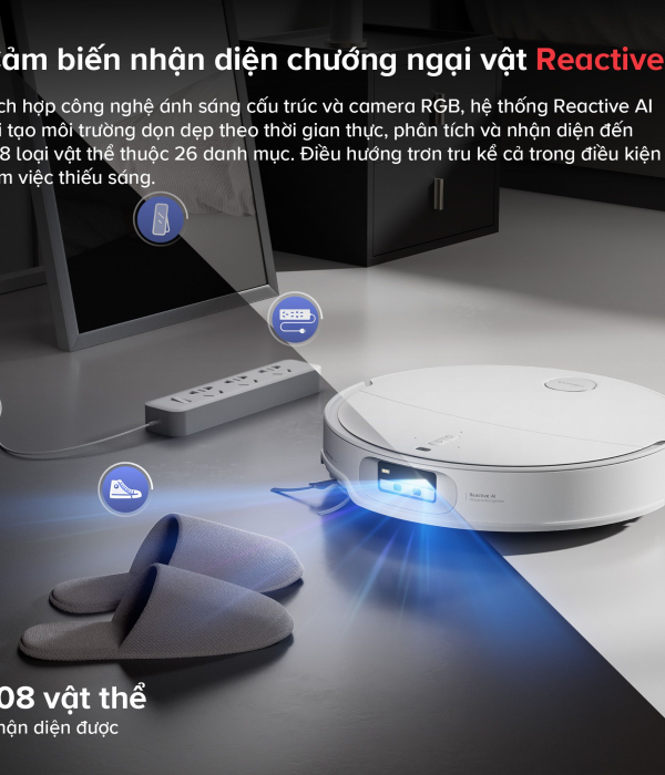 Robot hút bụi lau nhà Roborock QRevo EdgeT
