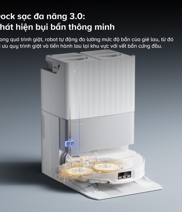 Robot hút bụi lau nhà Roborock QRevo EdgeT