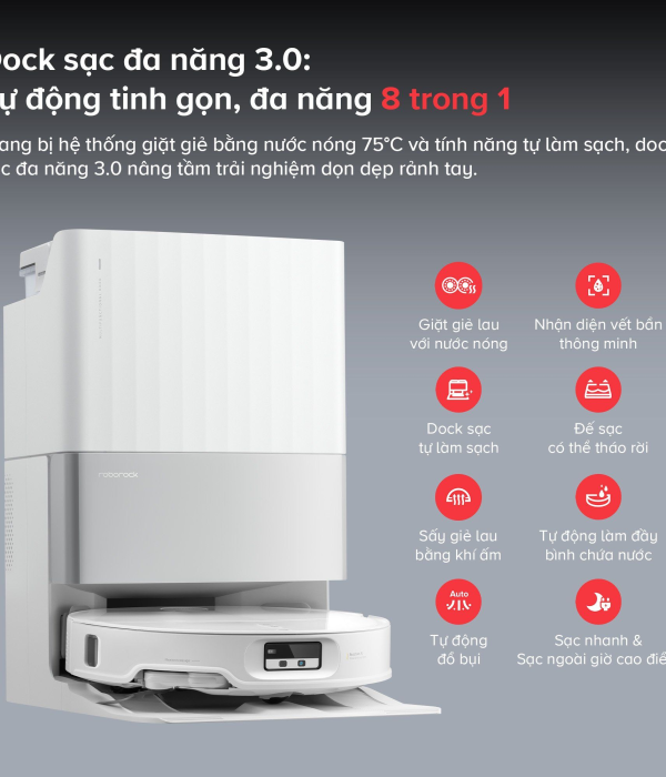 Robot hút bụi lau nhà Roborock QRevo EdgeT