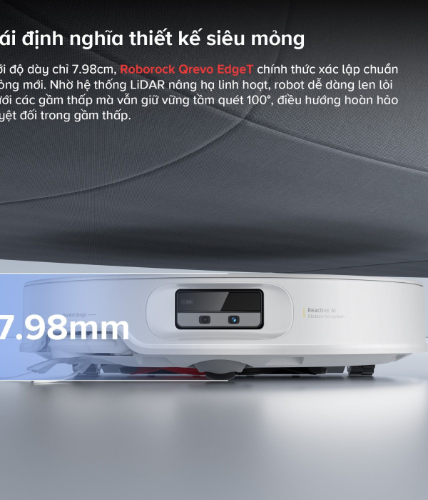 Robot hút bụi lau nhà Roborock QRevo EdgeT