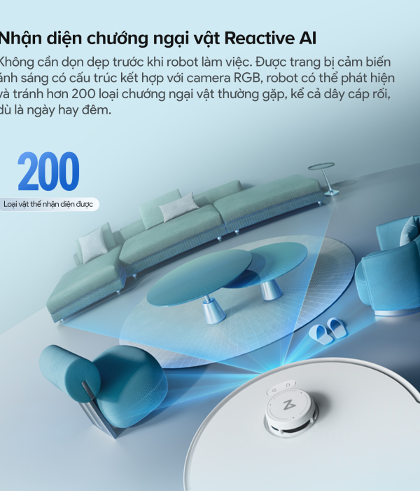 Robot hút bụi lau nhà Roborock QRevo Curv 2 Flow