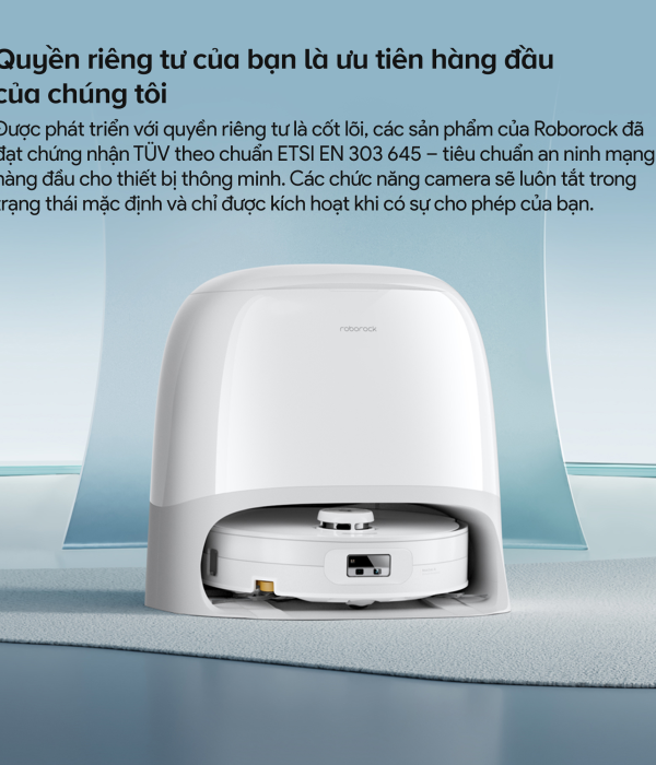 Robot hút bụi lau nhà Roborock QRevo Curv 2 Flow