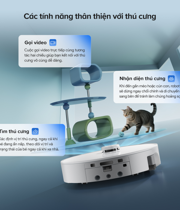 Robot hút bụi lau nhà Roborock QRevo Curv 2 Flow