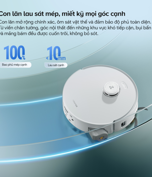 Robot hút bụi lau nhà Roborock QRevo Curv 2 Flow