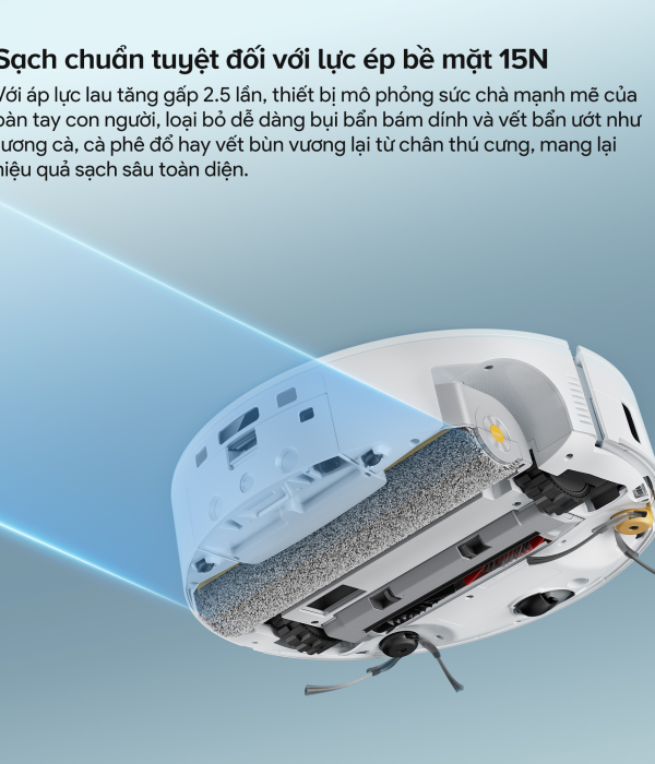 Robot hút bụi lau nhà Roborock QRevo Curv 2 Flow
