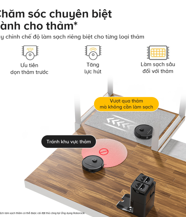 Robot hút bụi lau nhà Roborock QR 798