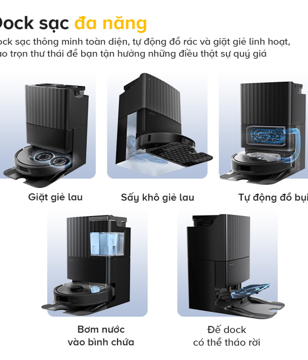 Robot hút bụi lau nhà Roborock QR 798
