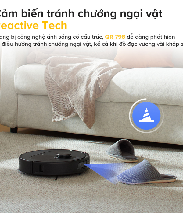 Robot hút bụi lau nhà Roborock QR 798