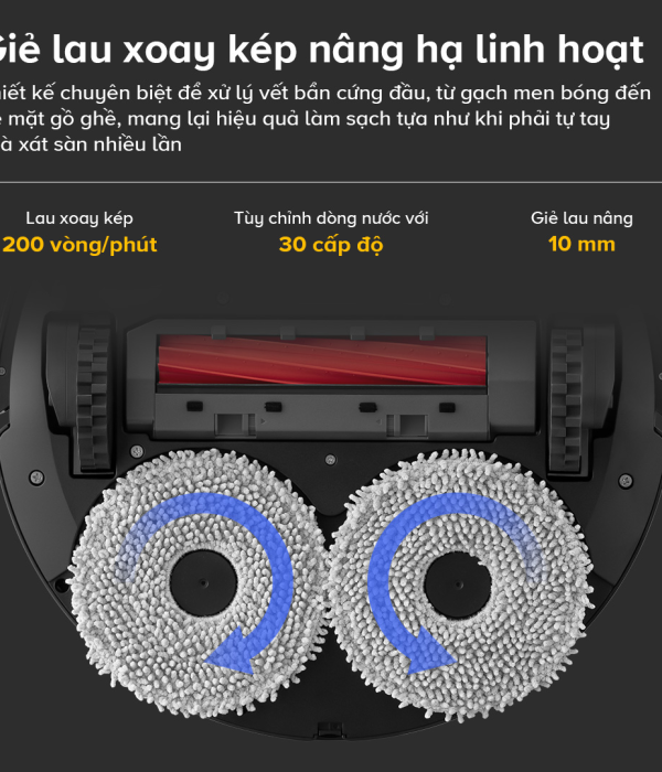 Robot hút bụi lau nhà Roborock QR 798
